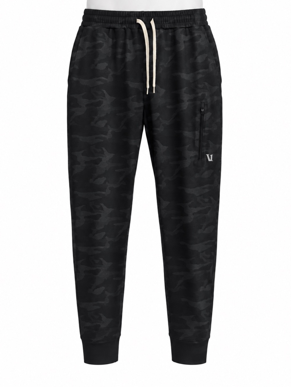 Size XS Vuori Men’s Sunday Performance Jogger Black Camo Athletic Pants